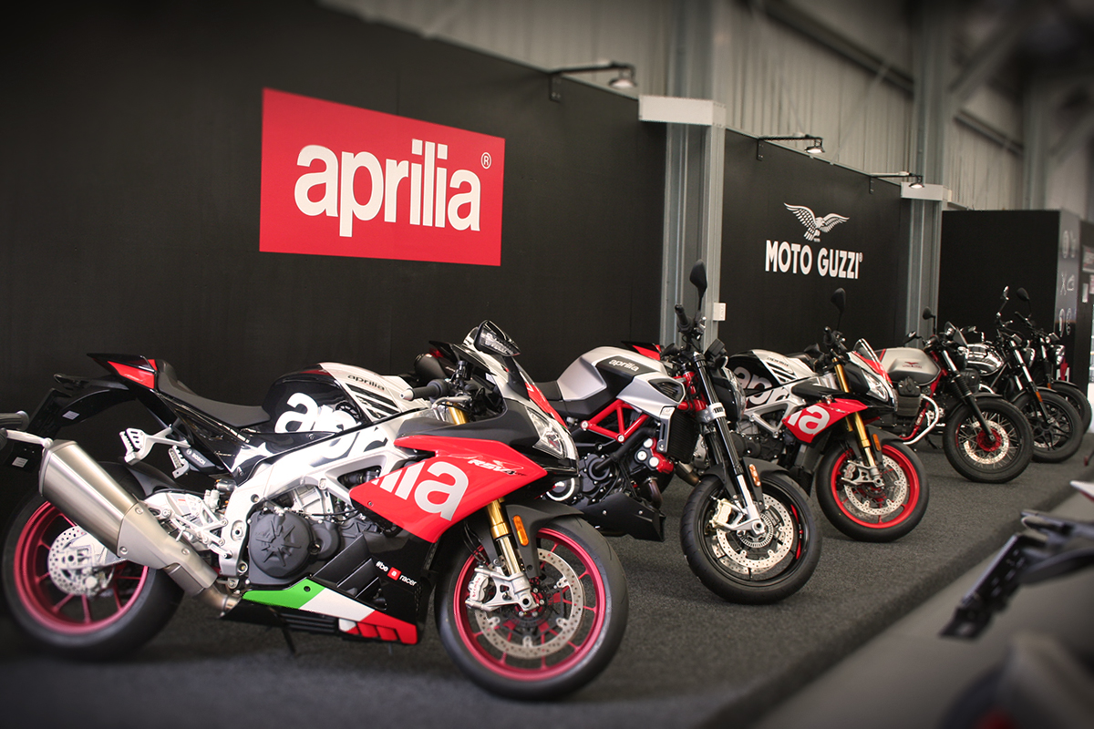 Colton’s an official dealer for Moto Guzzi & Aprilia motorcycles