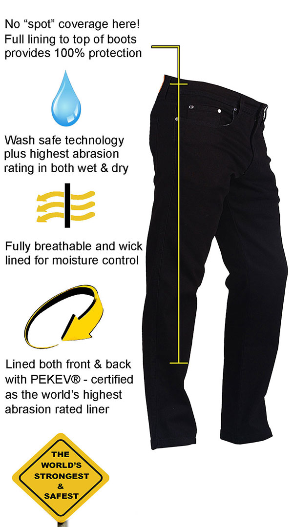 Resurgence Jeans - Jet Black - Image 2