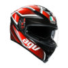 AGV K5 Helmet - Tempest Black/Red