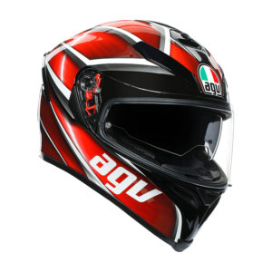 AGV K5 Helmet - Tempest Black/Red