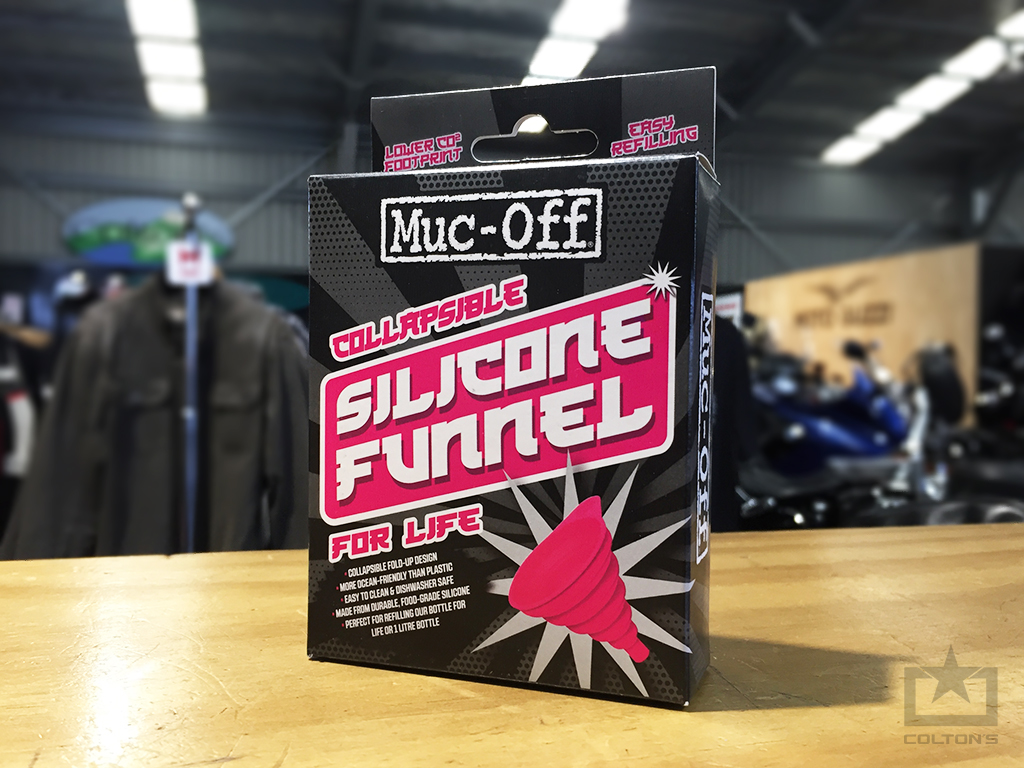 Muc-Off Collapsible Silicone Funnel