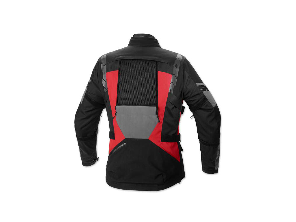 Spidi 4Season Evo Jacket - Black/Grey/Red - Image 3
