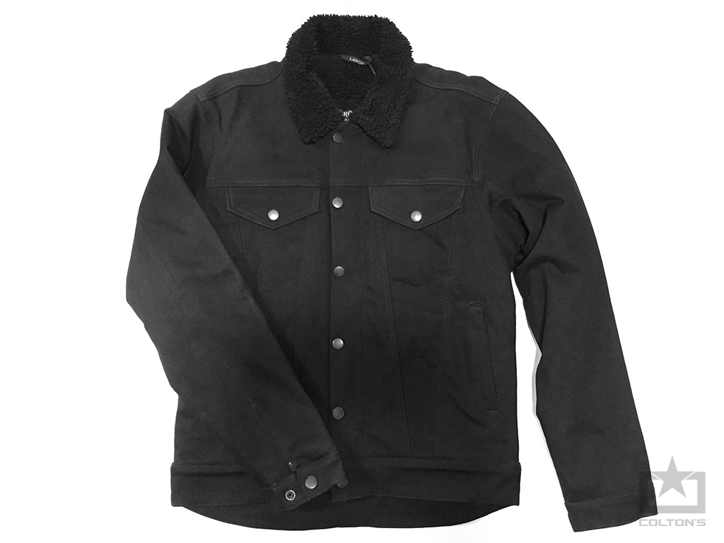 Resurgence Sherpa Jacket: Black Selvedge