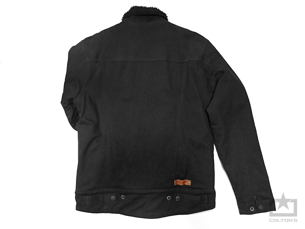 Resurgence Sherpa Jacket: Black Selvedge - Image 2