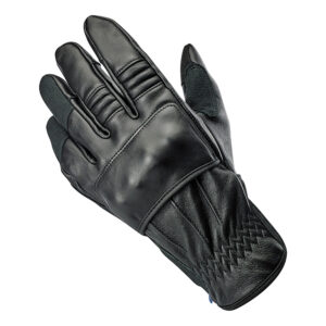 Biltwell Belden Black Leather Glove