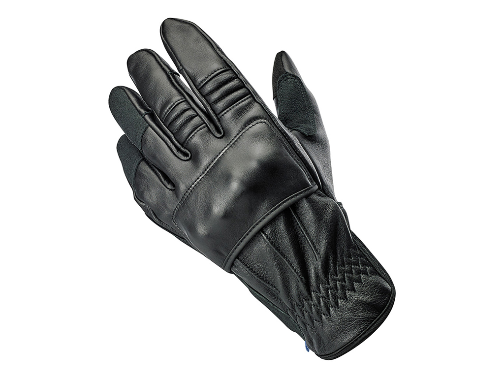 Biltwell Belden Black Leather Glove