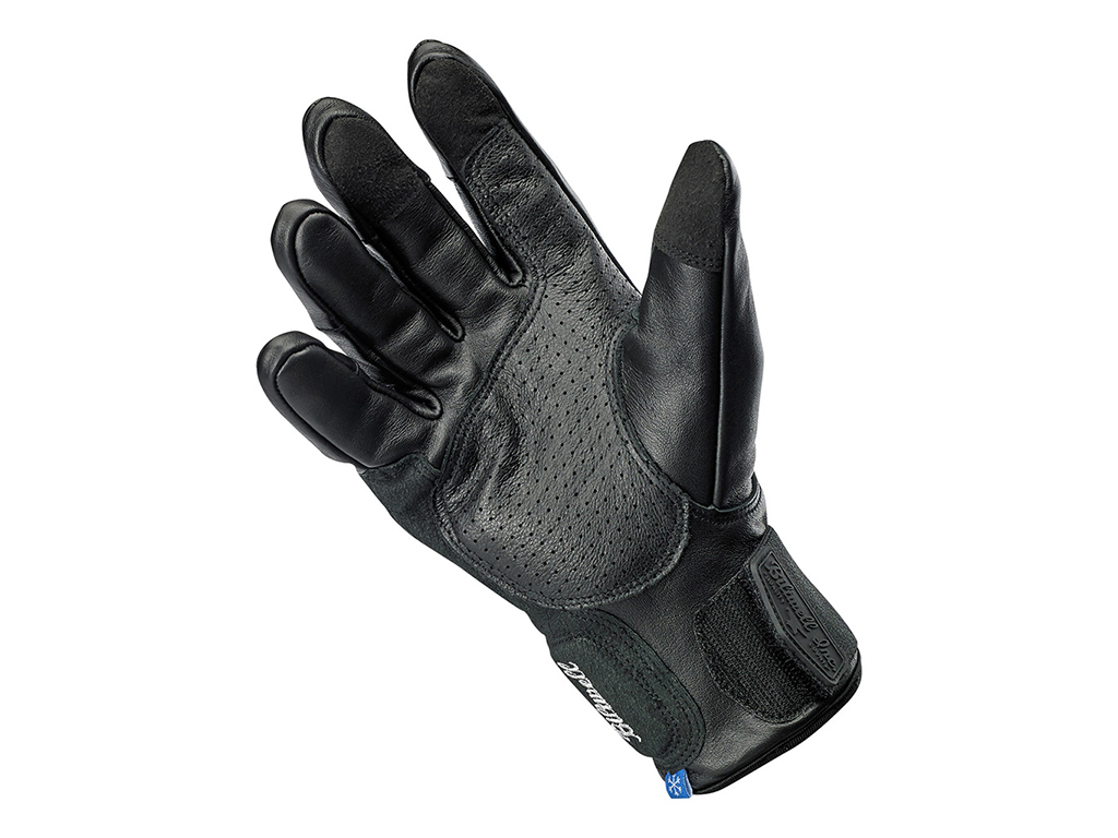 Biltwell Belden Black Leather Glove - Image 2
