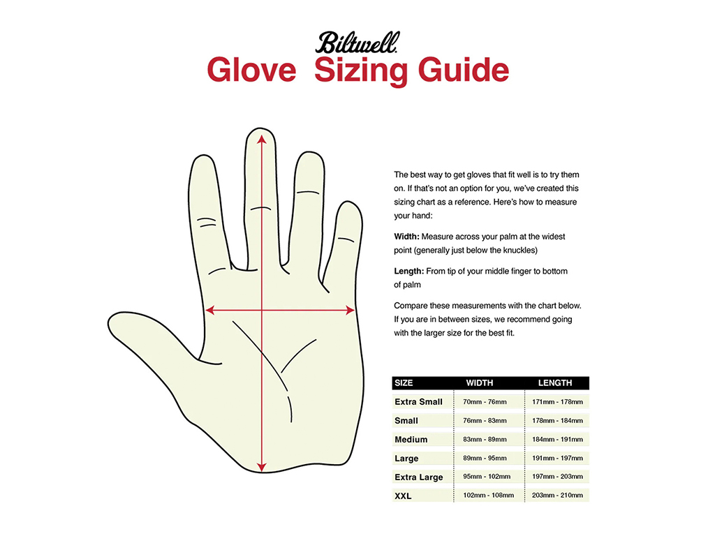 Biltwell Belden Black Leather Glove - Image 6