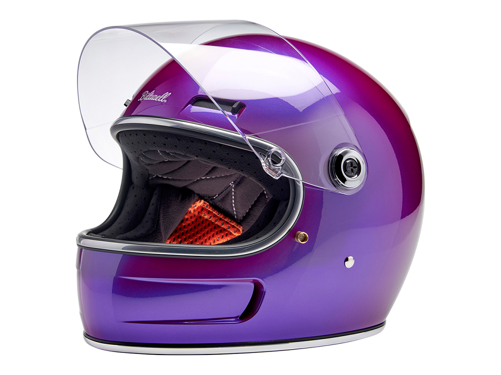 Biltwell Gringo SV Helmet - Metallic Grape - Image 2