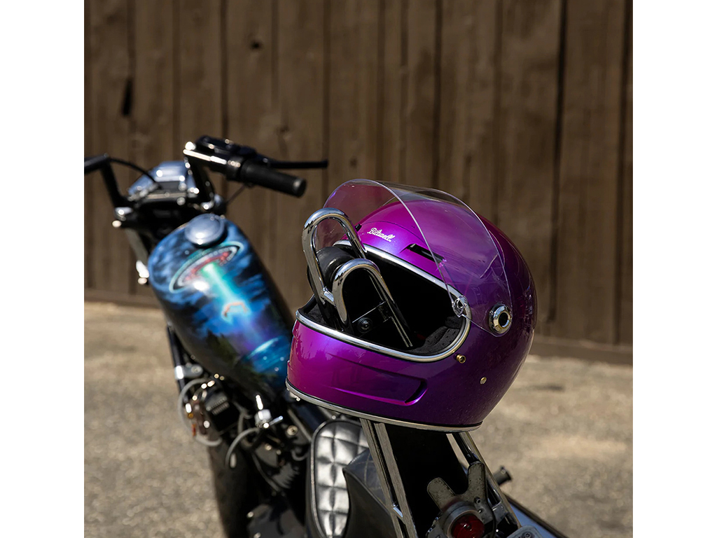 Biltwell Gringo SV Helmet - Metallic Grape - Image 7